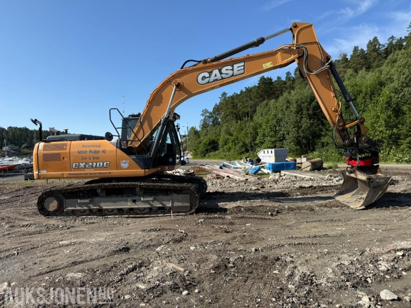 2015 Case CX210C BELTEGRAVER ROTOTILT ENGCON MASKINSTYRING SERVICEHISTORIKK LITE TIMER EN EIER. - Graafmachine: afbeelding 2 2015 Case CX210C BELTEGRAVER ROTOTILT ENGCON MASKINSTYRING SERVICEHISTORIKK LITE TIMER EN EIER. - Graafmachine: afbeelding 2