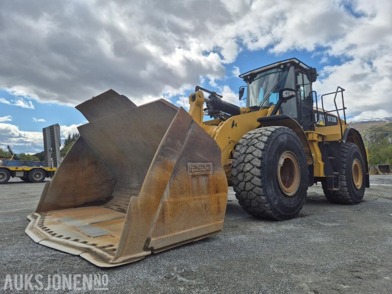 2015 Cat 972M 4x4 hjullaster med skuff - Wiellader: afbeelding 1 2015 Cat 972M 4x4 hjullaster med skuff - Wiellader: afbeelding 1