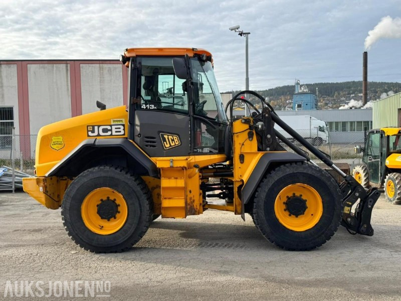 2015 JCB 413K - 9-tonns hjullaster | SERVICEAVTALE GRAMMER JOYSTICK AUTO-KLIMA LED 1897 TIMER! - Wiellader: afbeelding 4 2015 JCB 413K - 9-tonns hjullaster | SERVICEAVTALE GRAMMER JOYSTICK AUTO-KLIMA LED 1897 TIMER! - Wiellader: afbeelding 4