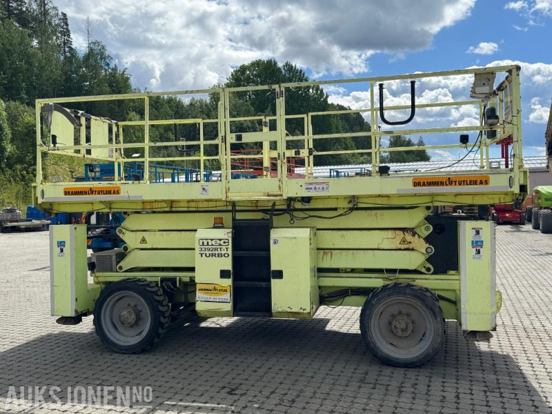 2015 MEC 3392RT sakselift / 4X4 / 12 meter arbeidshøyde - Hoogwerker: afbeelding 1 2015 MEC 3392RT sakselift / 4X4 / 12 meter arbeidshøyde - Hoogwerker: afbeelding 1
