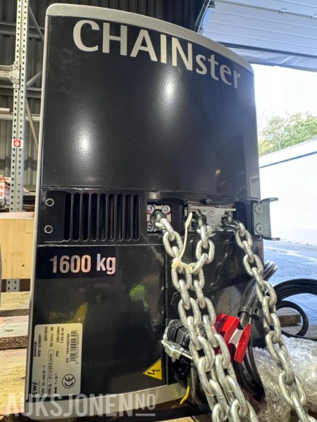 2015 SWF - Chainster 1600 kg - CC-045.2P-F - Elektrisk kjetting talje - Med kabelkontroll - Ubrukt i eske - Bouwmaterieel: afbeelding 2 2015 SWF - Chainster 1600 kg - CC-045.2P-F - Elektrisk kjetting talje - Med kabelkontroll - Ubrukt i eske - Bouwmaterieel: afbeelding 2