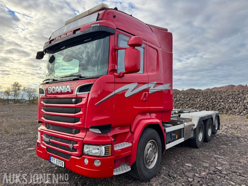 2015 Scania R-serie - EURO 6 - Krokbil 8x4 - Joab krok - Eu-godkjent til 06/26 - Haakarmsysteem vrachtwagen: afbeelding 1 2015 Scania R-serie - EURO 6 - Krokbil 8x4 - Joab krok - Eu-godkjent til 06/26 - Haakarmsysteem vrachtwagen: afbeelding 1