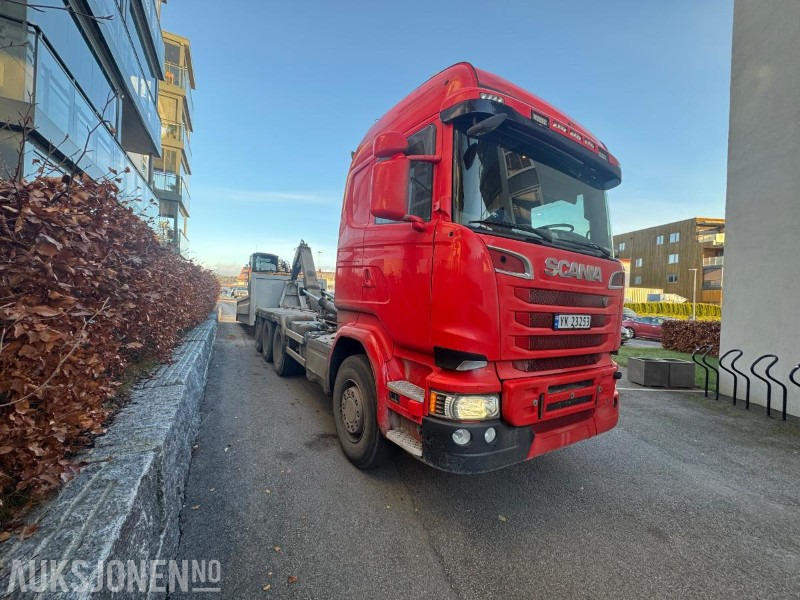 2015 Scania R580 8x4 tridem Krokbil / krokløft m/ JOAB 24t krok med knekk - Haakarmsysteem vrachtwagen: afbeelding 2 2015 Scania R580 8x4 tridem Krokbil / krokløft m/ JOAB 24t krok med knekk - Haakarmsysteem vrachtwagen: afbeelding 2