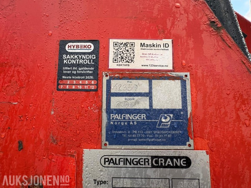 Kraanwagen 2015 VOLVO FH540 6x2 KRANBIL med Palfinger PK16502: afbeelding 12 Kraanwagen 2015 VOLVO FH540 6x2 KRANBIL med Palfinger PK16502: afbeelding 12
