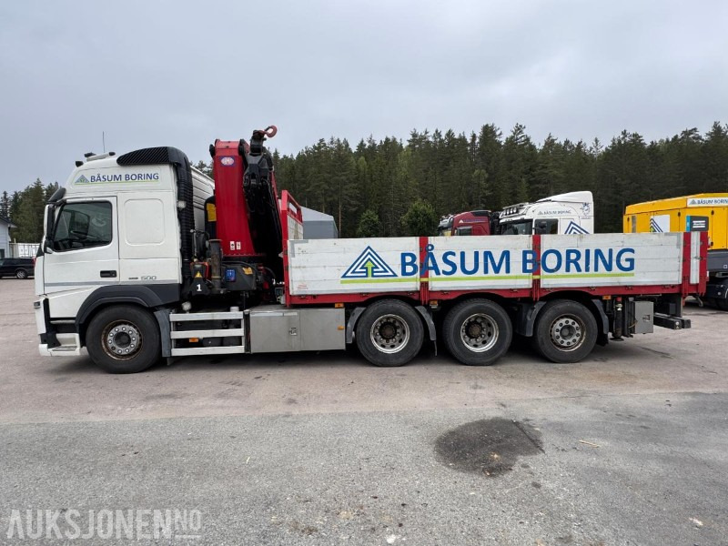 2015 Volvo FM 500 kranbil / 8x4 / HMF 5020-K6 kran med jibb / 88464 km - Kraanwagen: afbeelding 2 2015 Volvo FM 500 kranbil / 8x4 / HMF 5020-K6 kran med jibb / 88464 km - Kraanwagen: afbeelding 2