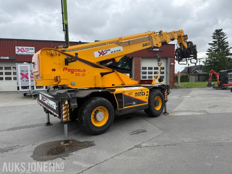 2016 Dieci PEGASUS 50.21 RUNDTOMSVINGENDE TELESKOPTRUCK M/PALLEGAFLER OG SKUFF - SERVICEHISTORIKK - Verreiker: afbeelding 5 2016 Dieci PEGASUS 50.21 RUNDTOMSVINGENDE TELESKOPTRUCK M/PALLEGAFLER OG SKUFF - SERVICEHISTORIKK - Verreiker: afbeelding 5