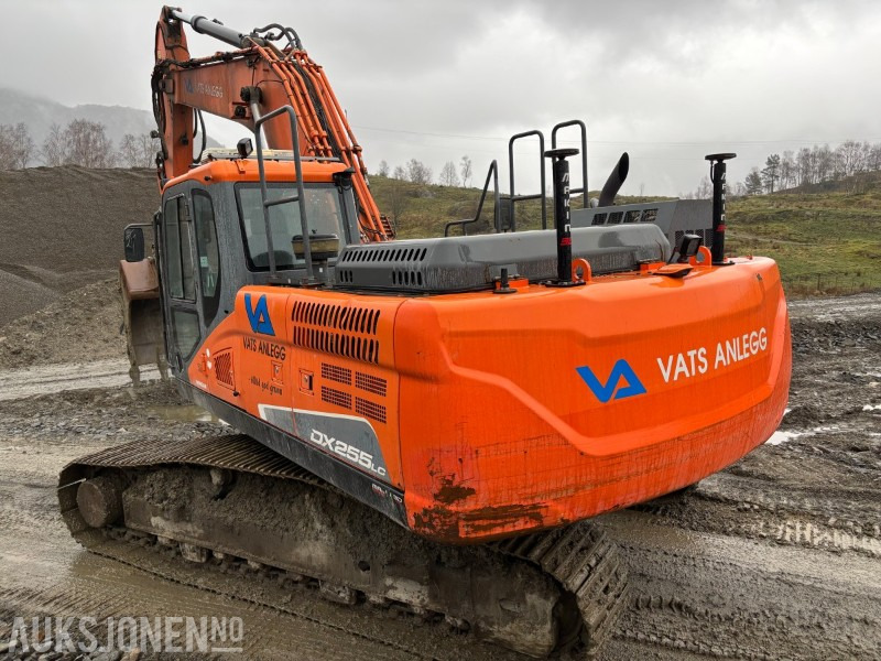 2016 Doosan DX255 LC-5 - Graafmachine: afbeelding 3 2016 Doosan DX255 LC-5 - Graafmachine: afbeelding 3