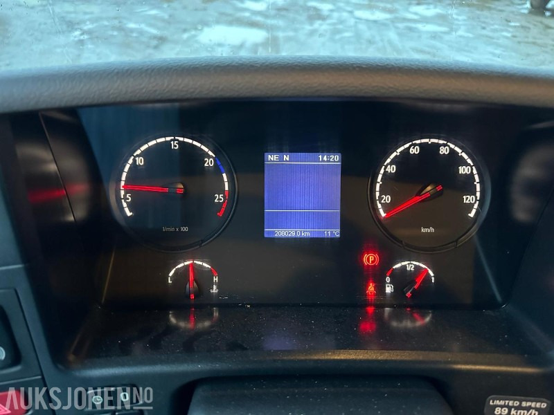 Leasing  2016 Scania P280 - skapbil // bussbygg skap // 2 soner carrier kjøleaggregat 2016 Scania P280 - skapbil // bussbygg skap // 2 soner carrier kjøleaggregat: afbeelding 26