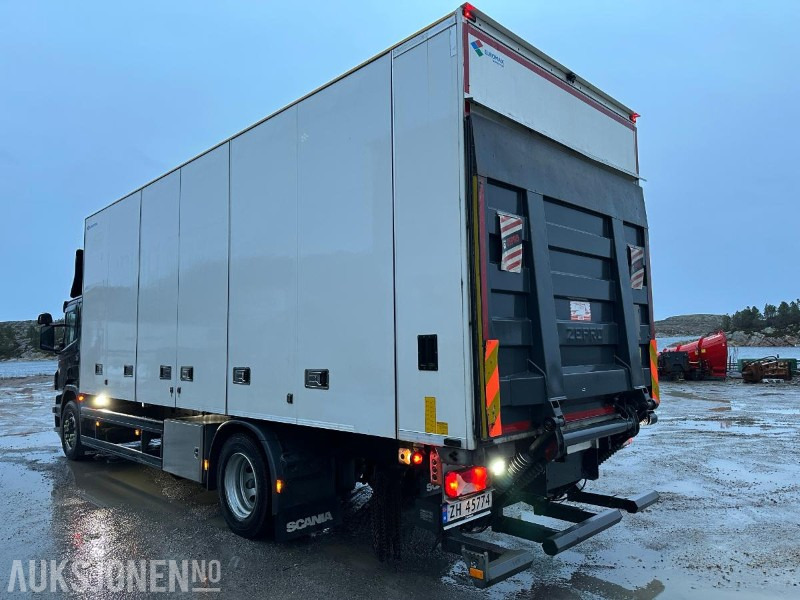 2016 Scania P280 - skapbil // bussbygg skap // 2 soner carrier kjøleaggregat - Bakwagen: afbeelding 4 2016 Scania P280 - skapbil // bussbygg skap // 2 soner carrier kjøleaggregat - Bakwagen: afbeelding 4