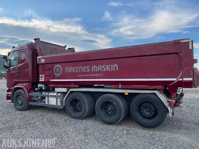 2016 Scania R580 8x4 Tridem Kombibil med kun 254000 km - Kipper vrachtwagen: afbeelding 5 2016 Scania R580 8x4 Tridem Kombibil med kun 254000 km - Kipper vrachtwagen: afbeelding 5