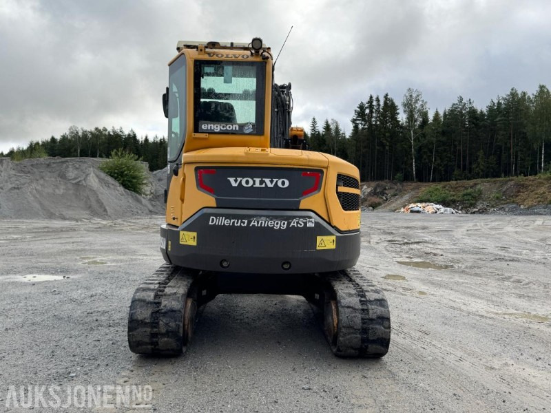 Graafmachine 2016 Volvo ecr58d beltegraver 4301t, tiltrotator, pusseskuff,steinskuff: afbeelding 7