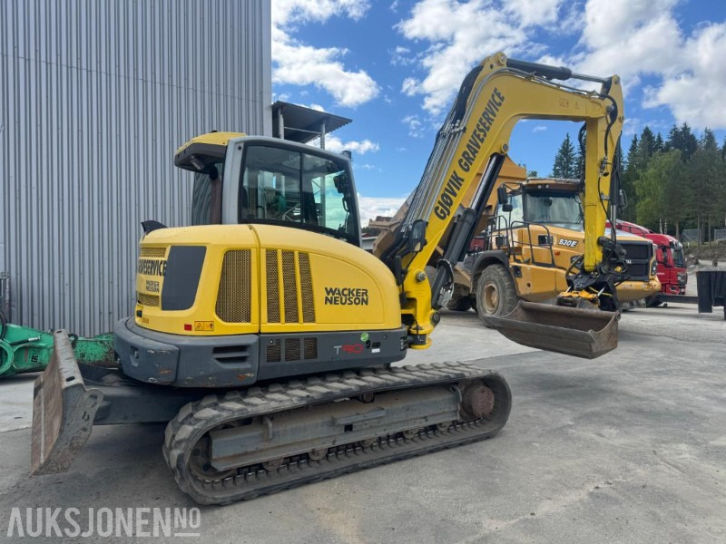 2016 Wacker Neuson ET 90 GRAVEMASKIN MED ROTOTILT, SENTRALSMØRING OG 3 SKUFFER - Graafmachine: afbeelding 4 2016 Wacker Neuson ET 90 GRAVEMASKIN MED ROTOTILT, SENTRALSMØRING OG 3 SKUFFER - Graafmachine: afbeelding 4