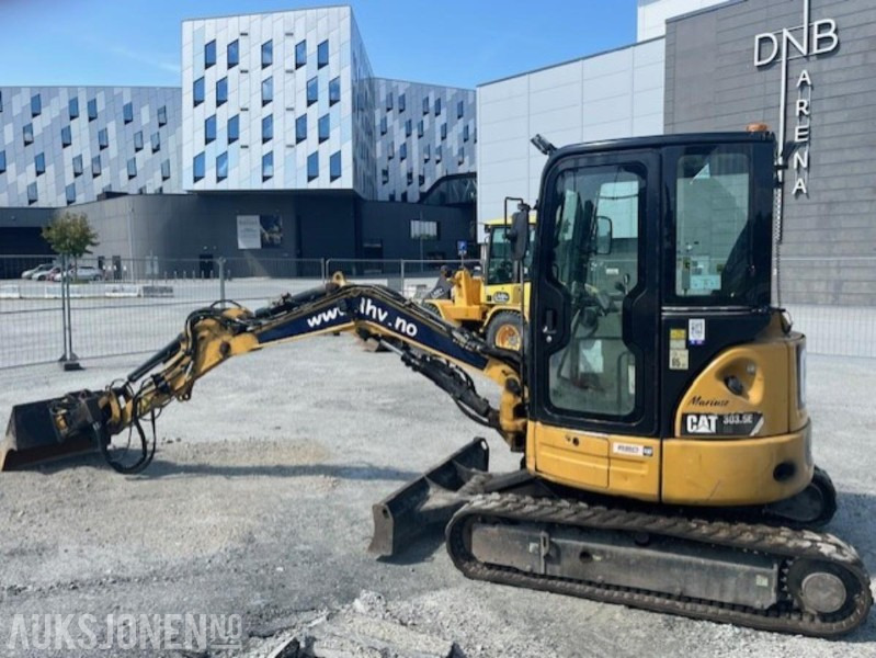 2017 Cat 303.5ECR - Minigraafmachine: afbeelding 1 2017 Cat 303.5ECR - Minigraafmachine: afbeelding 1