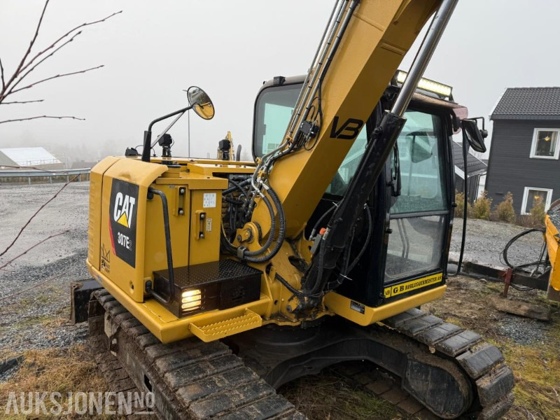 2017 Cat 307 E2 m/Tiltrotator, 3 skuffer og S50 - Graafmachine: afbeelding 5 2017 Cat 307 E2 m/Tiltrotator, 3 skuffer og S50 - Graafmachine: afbeelding 5