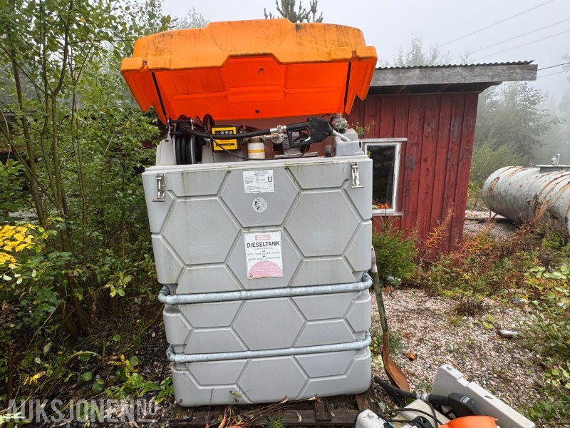 2017 Dieseltank 2500 liter med pumpe og televerk - Bouwmaterieel: afbeelding 5 2017 Dieseltank 2500 liter med pumpe og televerk - Bouwmaterieel: afbeelding 5