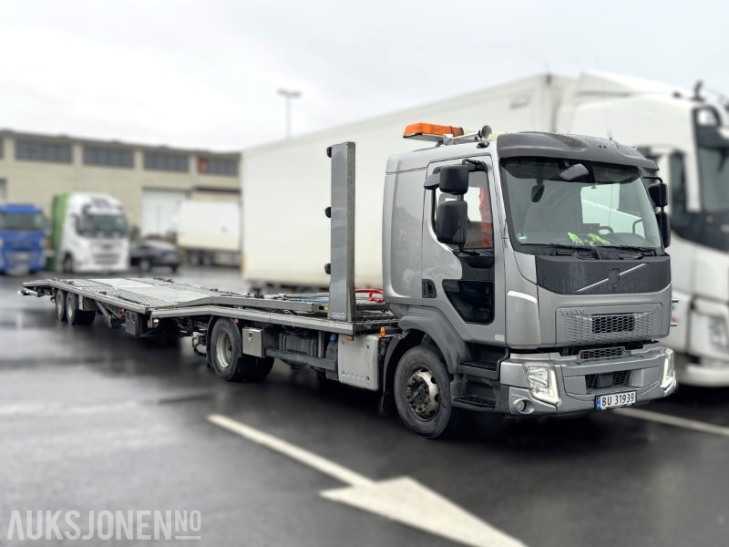 2017 Volvo FL D8 BILFRAKTER & HENGER M/UTSKYT EURO 6 VINSJ RETARDER LUFTFJÆRING LEDRIGGER ROTORLYS - Brandweerwagen: afbeelding 1 2017 Volvo FL D8 BILFRAKTER & HENGER M/UTSKYT EURO 6 VINSJ RETARDER LUFTFJÆRING LEDRIGGER ROTORLYS - Brandweerwagen: afbeelding 1