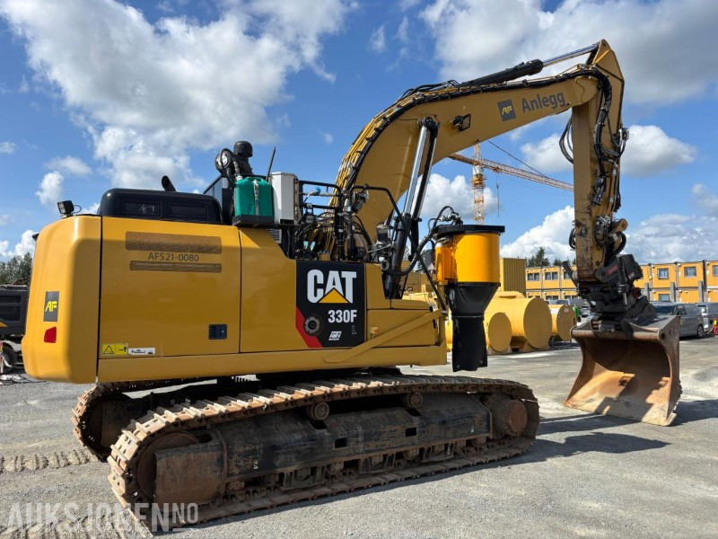 2018 Cat 330F beltegraver med BORTÅRN - Graafmachine: afbeelding 2 2018 Cat 330F beltegraver med BORTÅRN - Graafmachine: afbeelding 2