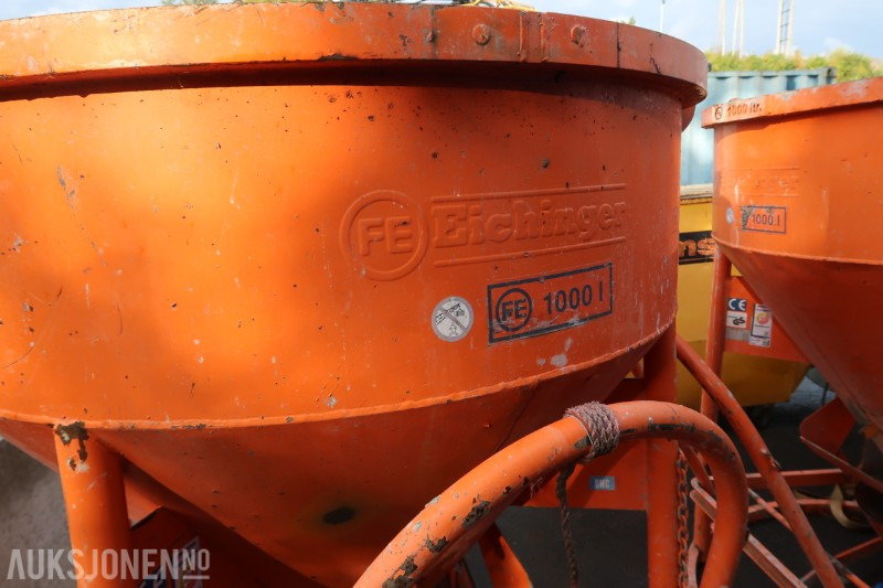 2018 Eichinger betongtobb 1000 liter / sertifisert til 03.26 - Bouwmaterieel: afbeelding 2 2018 Eichinger betongtobb 1000 liter / sertifisert til 03.26 - Bouwmaterieel: afbeelding 2