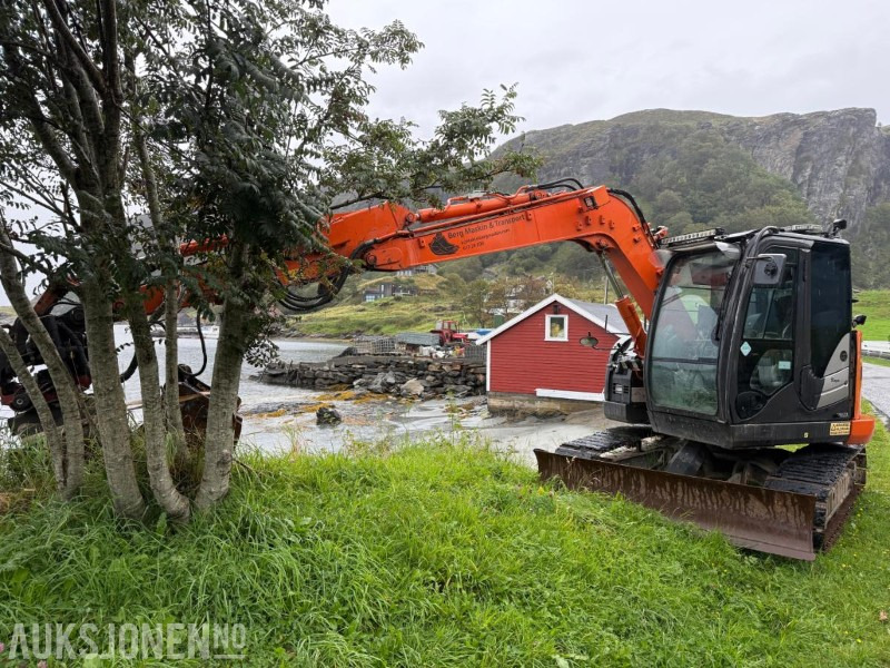 2018 Hitachi ZX85US-5A - Graafmachine: afbeelding 1 2018 Hitachi ZX85US-5A - Graafmachine: afbeelding 1