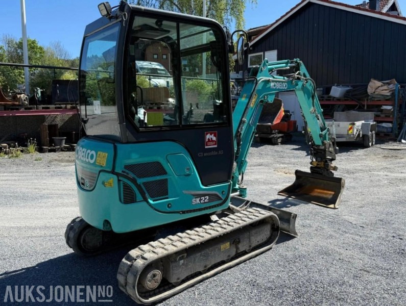 2018 Kobelco sk22 Minigraver med rotortilt - Minigraafmachine: afbeelding 4 2018 Kobelco sk22 Minigraver med rotortilt - Minigraafmachine: afbeelding 4