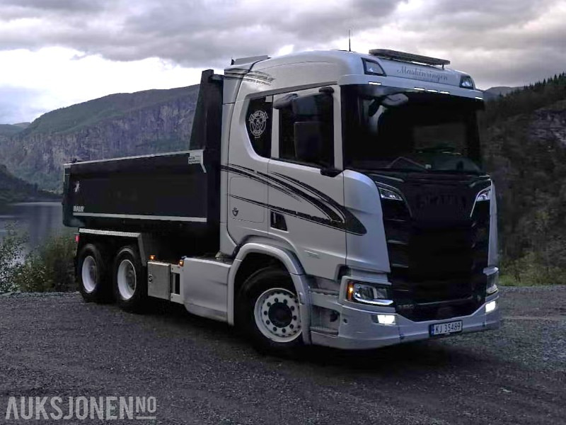2018 Scania R580 tippbil - 396 357 km - EU ok til 30.09.2026 - Kipper vrachtwagen: afbeelding 2 2018 Scania R580 tippbil - 396 357 km - EU ok til 30.09.2026 - Kipper vrachtwagen: afbeelding 2