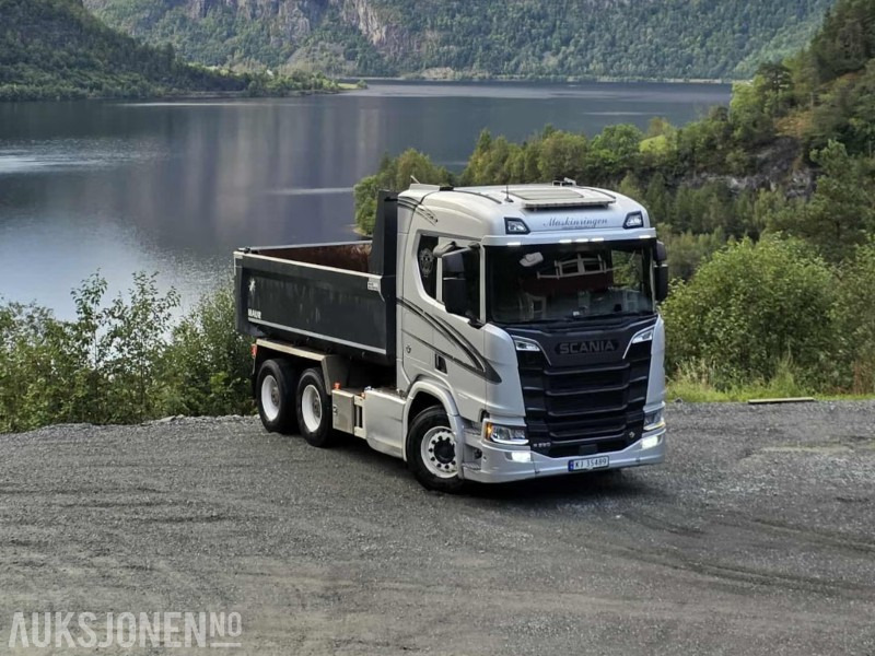 2018 Scania R580 tippbil - 396 357 km - EU ok til 30.09.2026 - Kipper vrachtwagen: afbeelding 4 2018 Scania R580 tippbil - 396 357 km - EU ok til 30.09.2026 - Kipper vrachtwagen: afbeelding 4