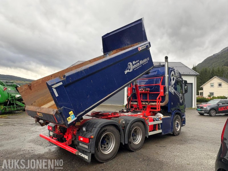 2018 Scania R650 kombibil 6X4 - tippbil og trekkvogn - meget godt utstyrt bil! - Kipper vrachtwagen: afbeelding 3 2018 Scania R650 kombibil 6X4 - tippbil og trekkvogn - meget godt utstyrt bil! - Kipper vrachtwagen: afbeelding 3