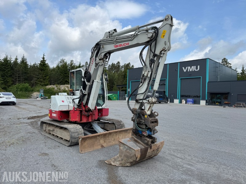 2018 Takeuchi TB280FR – 8,5-tonns gravemaskin med Side-to-Side Boom, tilt, sentralsmøring og 2 skuffer - Graafmachine: afbeelding 4 2018 Takeuchi TB280FR – 8,5-tonns gravemaskin med Side-to-Side Boom, tilt, sentralsmøring og 2 skuffer - Graafmachine: afbeelding 4
