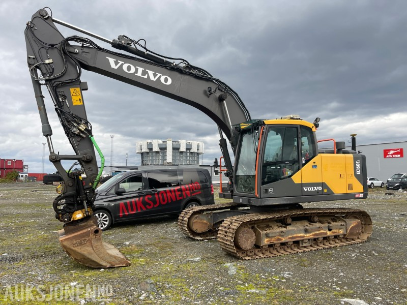 2018 Volvo EC 160 EL Gravemaskin med Engcon tiltrotator, Leica GPS, Sentralsmøring, Hk S60, 5327 timer - Graafmachine: afbeelding 1 2018 Volvo EC 160 EL Gravemaskin med Engcon tiltrotator, Leica GPS, Sentralsmøring, Hk S60, 5327 timer - Graafmachine: afbeelding 1