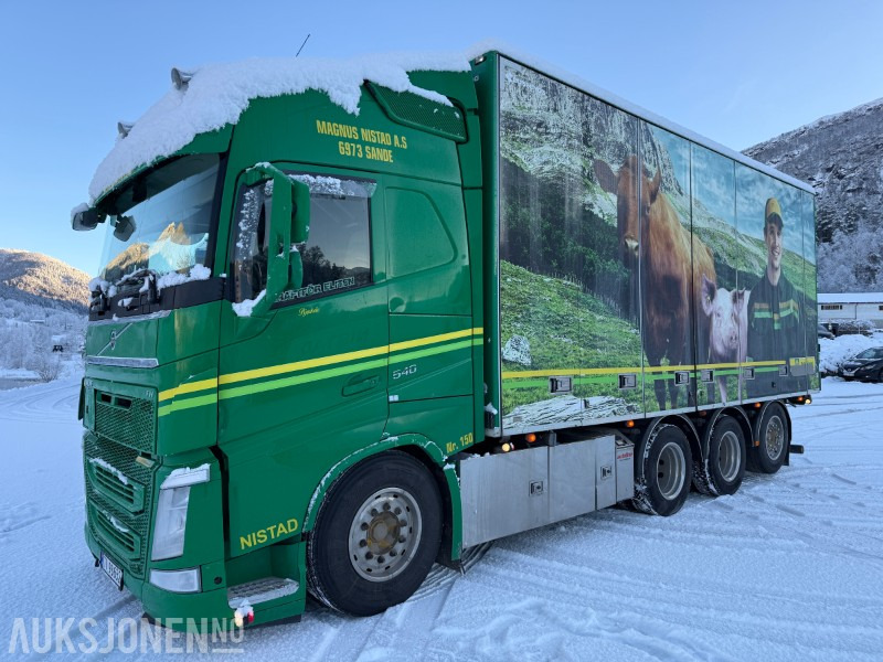 2018 Volvo FH 540 Skapbil med Bussbygg Volumax påbygg - Eu godkjent - Servicehistorikk - Bakwagen: afbeelding 1 2018 Volvo FH 540 Skapbil med Bussbygg Volumax påbygg - Eu godkjent - Servicehistorikk - Bakwagen: afbeelding 1