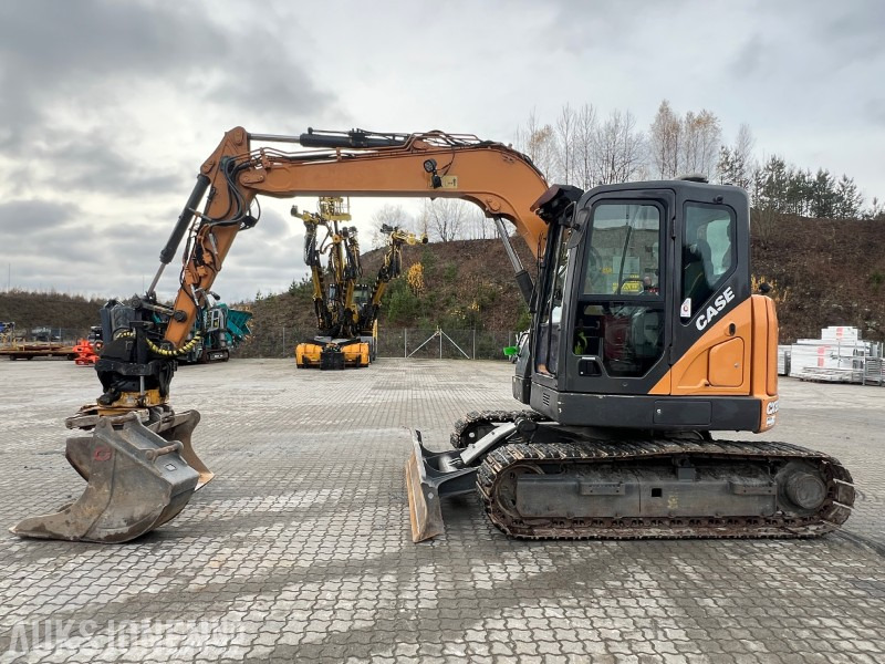 2019 Case CX85D SR, Tilt med gripekasett, to skuffer, sentralsmøring - Graafmachine: afbeelding 2 2019 Case CX85D SR, Tilt med gripekasett, to skuffer, sentralsmøring - Graafmachine: afbeelding 2