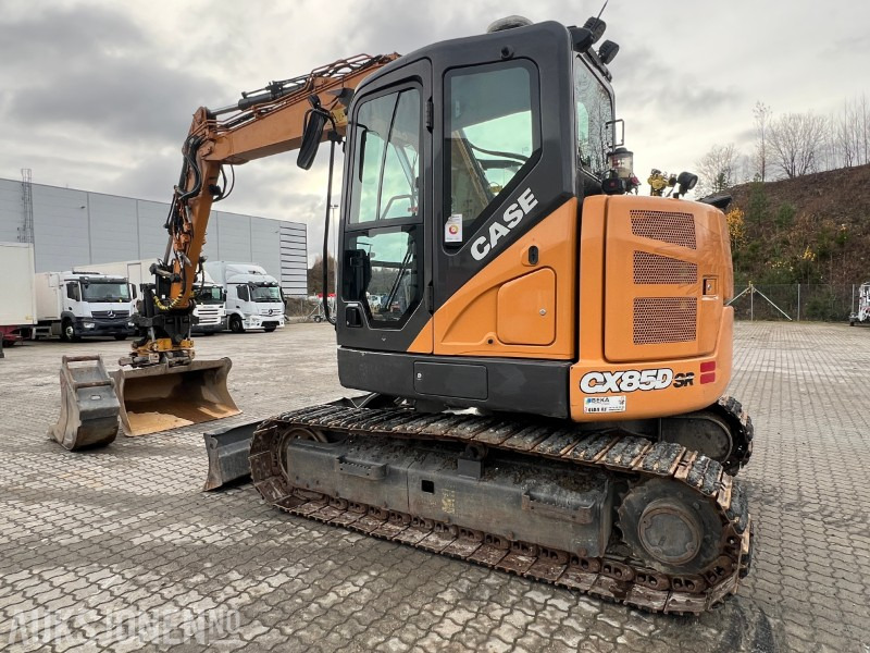 2019 Case CX85D SR, Tilt med gripekasett, to skuffer, sentralsmøring - Graafmachine: afbeelding 3 2019 Case CX85D SR, Tilt med gripekasett, to skuffer, sentralsmøring - Graafmachine: afbeelding 3