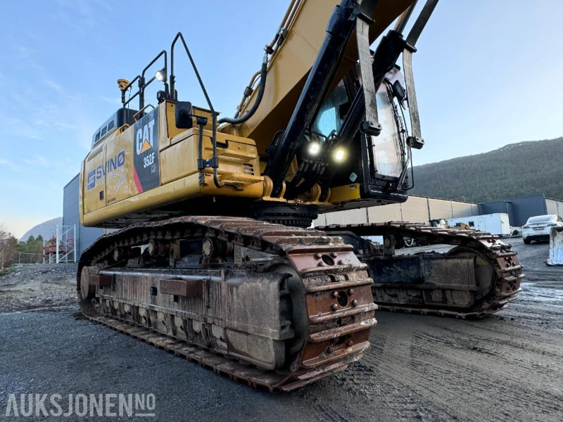 Graafmachine 2019 Cat 352FXE - Grade Control - Sentralsmøring - Bunkringspumpe - Serviceavtale: afbeelding 11