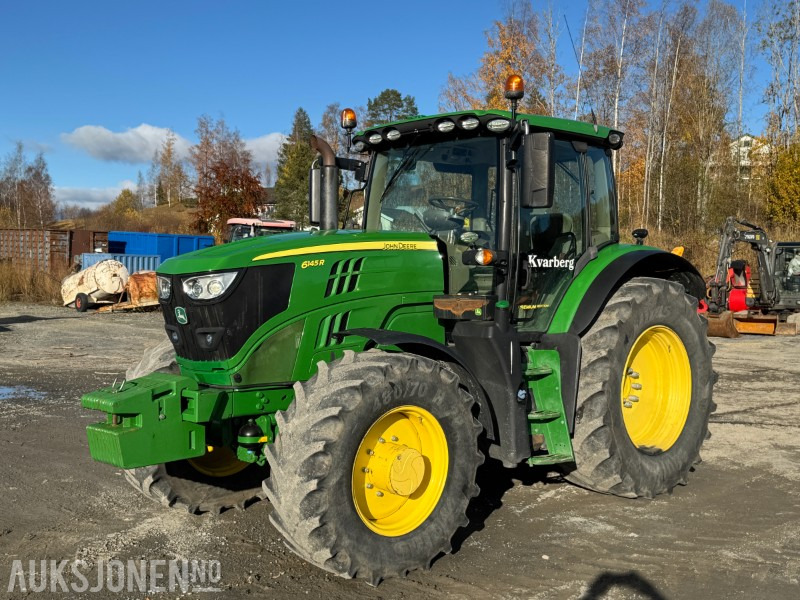 2019 John Deere 6145R 4X4, 192 HK PREMIUM EDITION LEVERES MED NYE DEKK OG - Tractor: afbeelding 2 2019 John Deere 6145R 4X4, 192 HK PREMIUM EDITION LEVERES MED NYE DEKK OG - Tractor: afbeelding 2