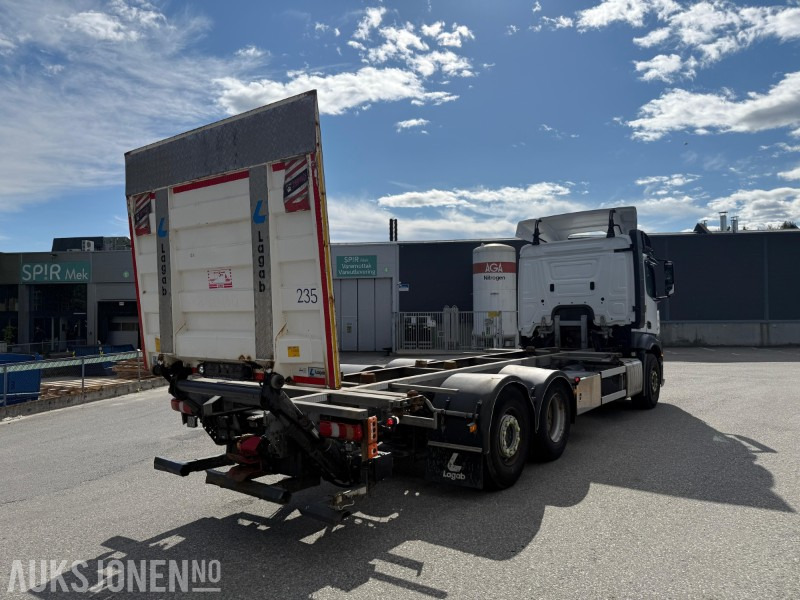 2019 Mercedes-Benz ACTROS 2553, containerbil, cruise, baklem, ryggekamera, ekstralys, 530hk - Containertransporter/ Wissellaadbak vrachtwagen: afbeelding 5 2019 Mercedes-Benz ACTROS 2553, containerbil, cruise, baklem, ryggekamera, ekstralys, 530hk - Containertransporter/ Wissellaadbak vrachtwagen: afbeelding 5