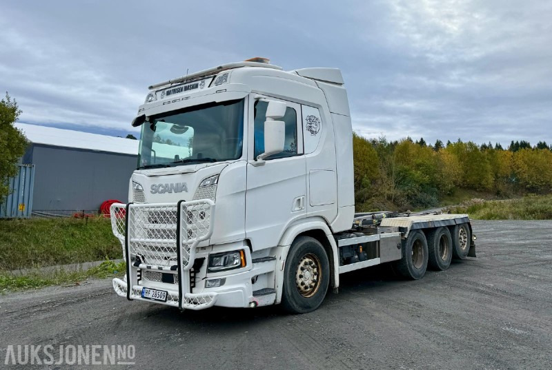 2019 Scania R500 tridem (8X4) KROKBIL - Joab L24 krok - Ny EU-godkjenning - Haakarmsysteem vrachtwagen: afbeelding 1 2019 Scania R500 tridem (8X4) KROKBIL - Joab L24 krok - Ny EU-godkjenning - Haakarmsysteem vrachtwagen: afbeelding 1