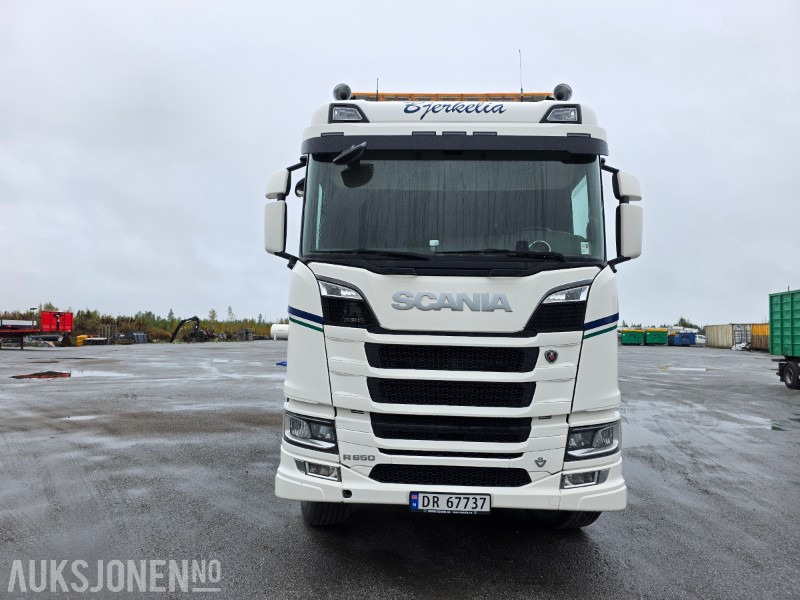 2019 Scania R650 8X4 tippbil med ISTRAIL henger Lav kilometer - Kipper vrachtwagen: afbeelding 3 2019 Scania R650 8X4 tippbil med ISTRAIL henger Lav kilometer - Kipper vrachtwagen: afbeelding 3