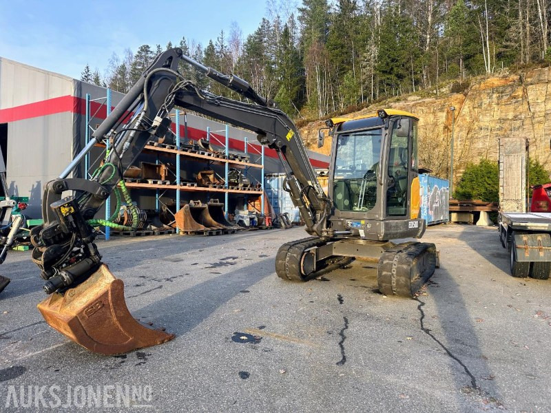 2019 VOLVO ECR50D MINIGRAVER 5 TONN STEELWRIST TILTROTATOR S40 1945 TIMER - Minigraafmachine: afbeelding 1 2019 VOLVO ECR50D MINIGRAVER 5 TONN STEELWRIST TILTROTATOR S40 1945 TIMER - Minigraafmachine: afbeelding 1