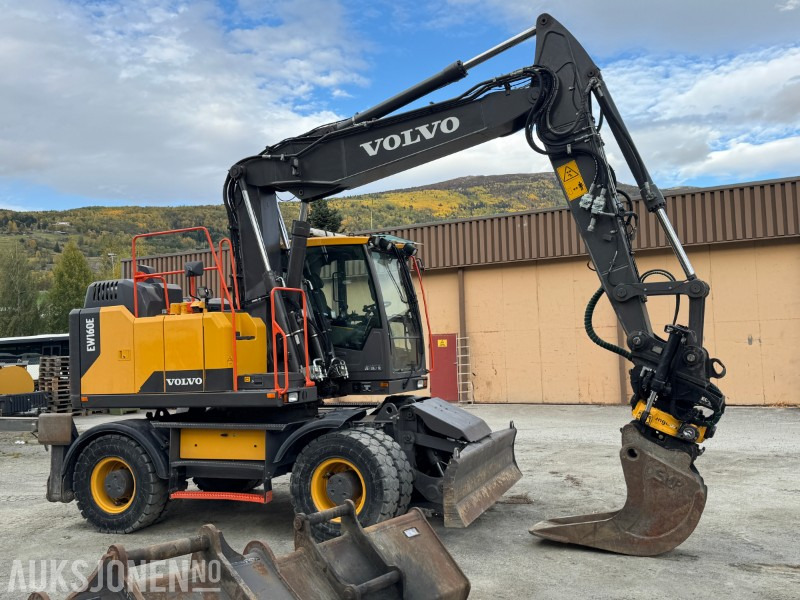 2019 Volvo EW160E HJULMASKIN, TILTROTATOR, 3 SKUFFER - Graafmachine: afbeelding 2 2019 Volvo EW160E HJULMASKIN, TILTROTATOR, 3 SKUFFER - Graafmachine: afbeelding 2