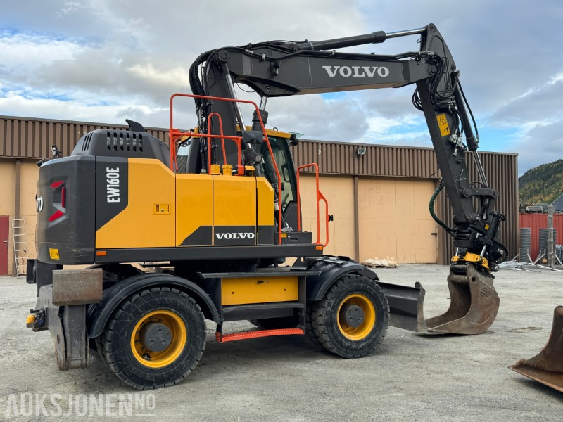 2019 Volvo EW160E HJULMASKIN, TILTROTATOR, 3 SKUFFER - Graafmachine: afbeelding 3 2019 Volvo EW160E HJULMASKIN, TILTROTATOR, 3 SKUFFER - Graafmachine: afbeelding 3