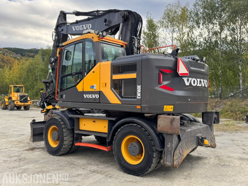 2019 Volvo EW160E HJULMASKIN, TILTROTATOR, 3 SKUFFER - Graafmachine: afbeelding 5 2019 Volvo EW160E HJULMASKIN, TILTROTATOR, 3 SKUFFER - Graafmachine: afbeelding 5