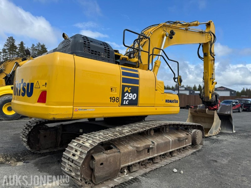 2020 Komatsu PC290 LC-11E0 GRAVEMASKIN MED ROTOTIL OG 2 SKUFFER - Graafmachine: afbeelding 5 2020 Komatsu PC290 LC-11E0 GRAVEMASKIN MED ROTOTIL OG 2 SKUFFER - Graafmachine: afbeelding 5