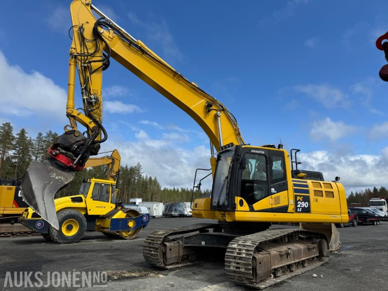 2020 Komatsu PC290 LC-11E0 GRAVEMASKIN MED ROTOTIL OG 2 SKUFFER - Graafmachine: afbeelding 1 2020 Komatsu PC290 LC-11E0 GRAVEMASKIN MED ROTOTIL OG 2 SKUFFER - Graafmachine: afbeelding 1