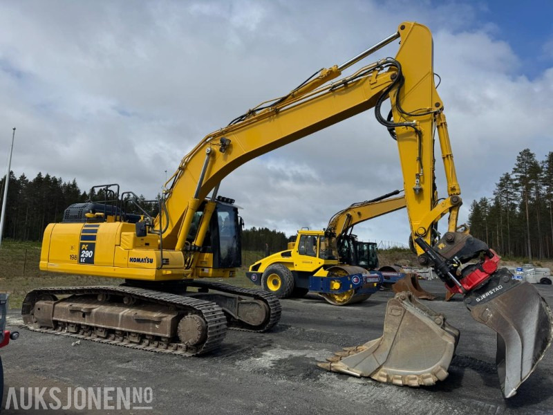 2020 Komatsu PC290 LC-11E0 GRAVEMASKIN MED ROTOTIL OG 2 SKUFFER - Graafmachine: afbeelding 2 2020 Komatsu PC290 LC-11E0 GRAVEMASKIN MED ROTOTIL OG 2 SKUFFER - Graafmachine: afbeelding 2