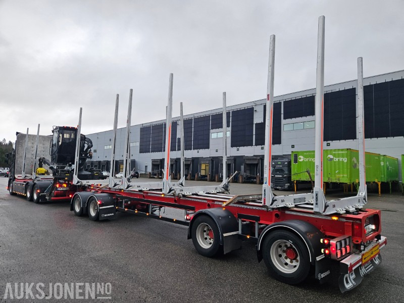 2020 Scania R730 B6x4NB med henger - Houttransport, Kraanwagen: afbeelding 3 2020 Scania R730 B6x4NB med henger - Houttransport, Kraanwagen: afbeelding 3