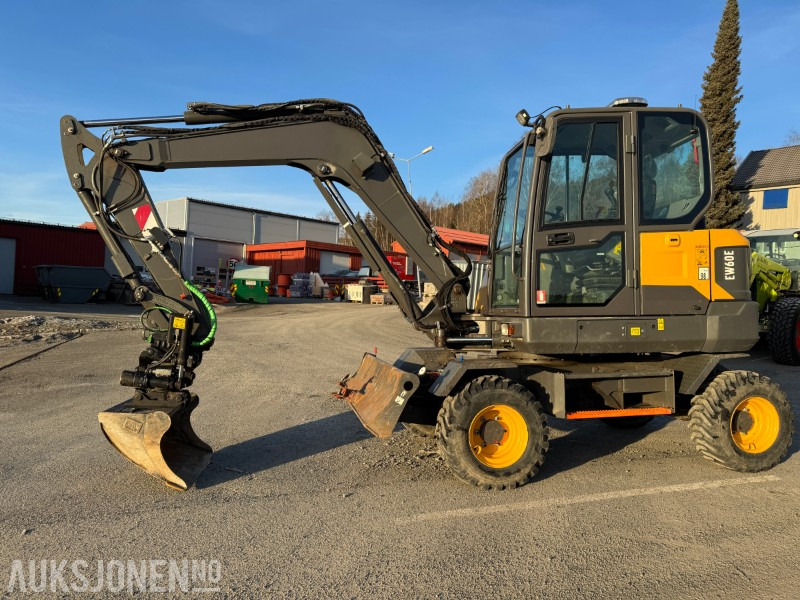 2020 Volvo EW60E HJULGRAVER MED TOLTROTATOR OG 2 SKUFFER - Graafmachine: afbeelding 1 2020 Volvo EW60E HJULGRAVER MED TOLTROTATOR OG 2 SKUFFER - Graafmachine: afbeelding 1