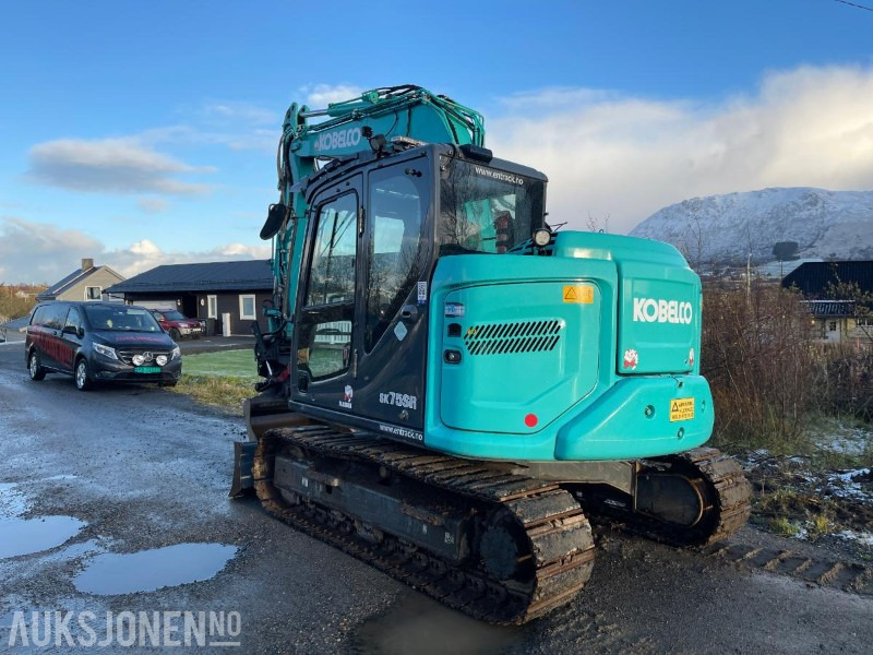 2021 Kobelco SK75SR-7 Gravemaskin med skjær, tiltrotator med gripekassett, nylig sertifisert, kun 2400 timer - Graafmachine: afbeelding 4 2021 Kobelco SK75SR-7 Gravemaskin med skjær, tiltrotator med gripekassett, nylig sertifisert, kun 2400 timer - Graafmachine: afbeelding 4