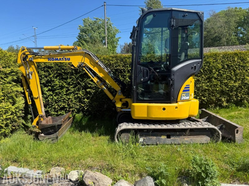 2021 Komatsu PC26MR minigraver m/3 skuffer. - Minigraafmachine: afbeelding 3 2021 Komatsu PC26MR minigraver m/3 skuffer. - Minigraafmachine: afbeelding 3