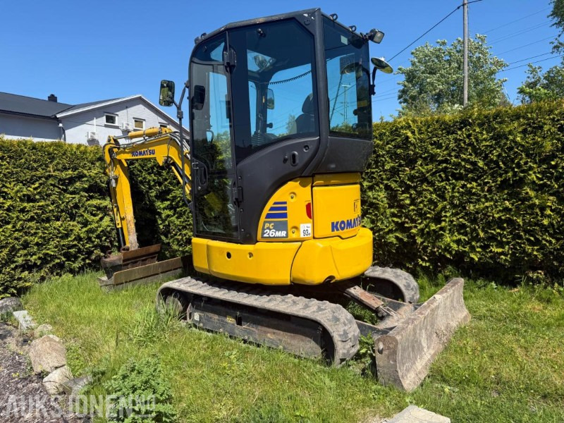 2021 Komatsu PC26MR minigraver m/3 skuffer. - Minigraafmachine: afbeelding 4 2021 Komatsu PC26MR minigraver m/3 skuffer. - Minigraafmachine: afbeelding 4