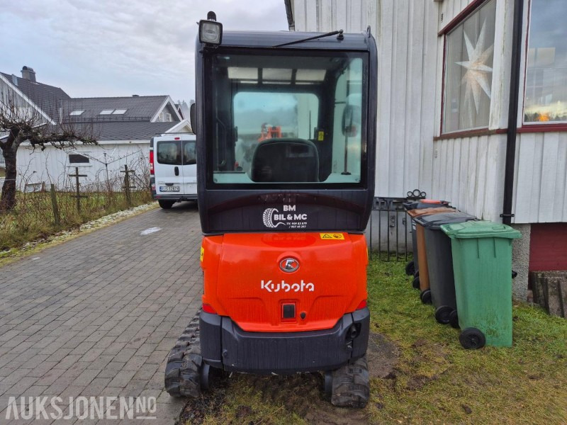 2021 Kubota KX019-4 minigraver, 723 timer - Minigraafmachine: afbeelding 4 2021 Kubota KX019-4 minigraver, 723 timer - Minigraafmachine: afbeelding 4